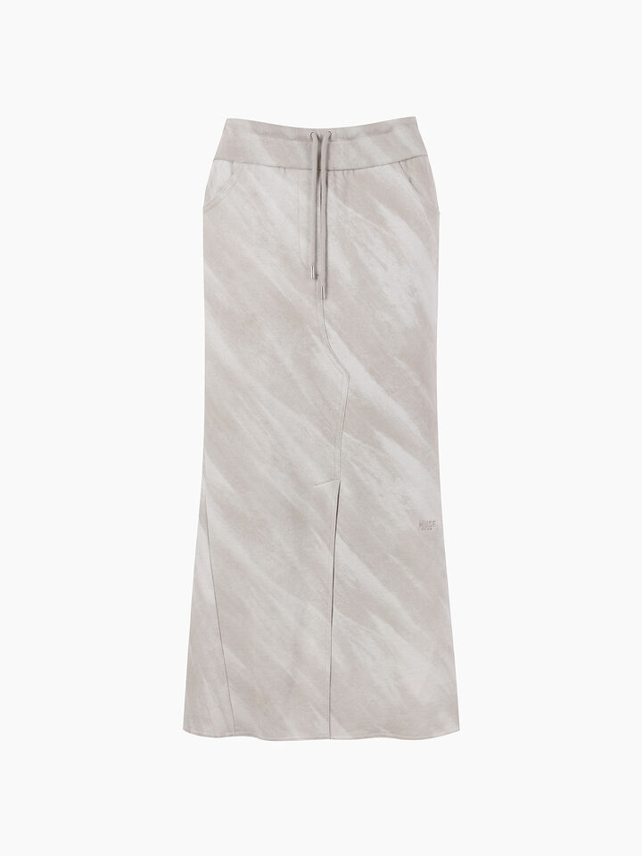 Beige sporty chic skirt - sisley k longuette skirts - Beige | Sisley K image number 1